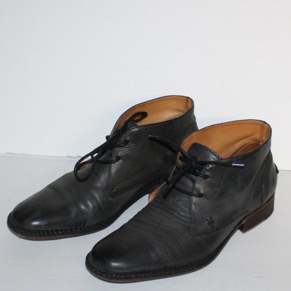 JOHN VARVATOS Leather Ankle Boots main image 11